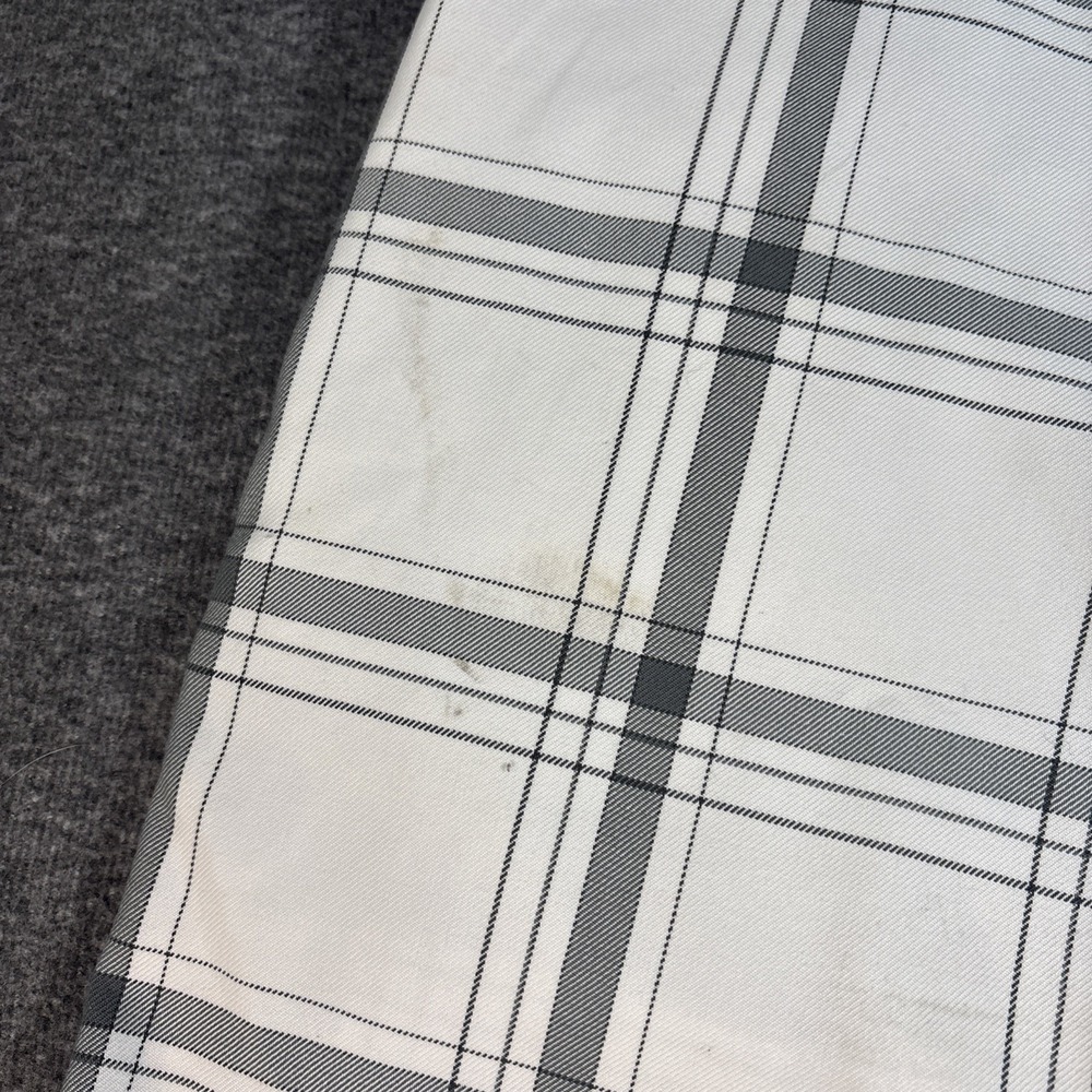 Mens Quicksilver Shorts Size 38 White & Grey Plaid Y2K Surf Skate - Picture 4 of 11